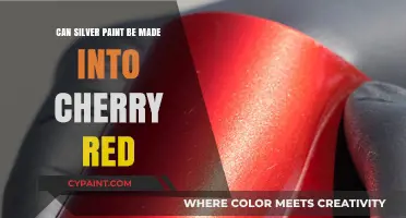 Transforming Silver Paint into Cherry Red: A Creative Guide