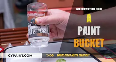 Mixing Solvent Ink and Paint: A Guide to Safe and Effective Practices