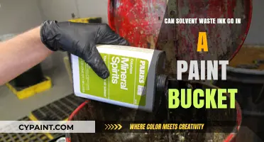Solvent Waste Ink: Paint Bucket Do's and Don'ts