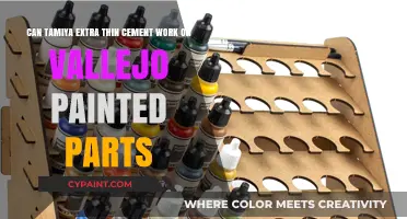 Tamiya Extra Thin Cement on Vallejo Painted Parts: Compatibility Guide