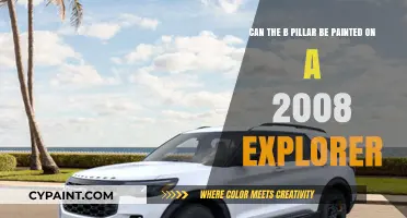Painting the B-Pillar on a 2008 Ford Explorer: What You Need to Know