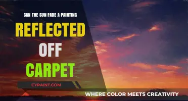 How Sunlight Fades Art: Reflections Off Carpets