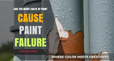 Paint Overload: Can Excess Coats Cause Paint Failure?