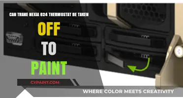 How to Remove Trane Nexia 824 Thermostat for Painting Walls