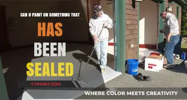 Painting on Sealed Surfaces: Is It Possible?