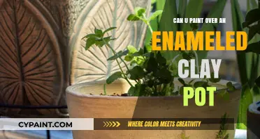 Revamping Your Enameled Clay Pot: A Painter's Guide