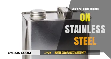 Exploring Paint Thinner Use on Stainless Steel Surfaces