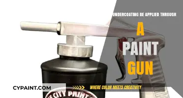 Exploring the Possibilities: Can Undercoating Be Applied Through a Paint Gun?