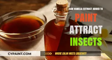 Does Vanilla Extract in Paint Lure Insects? A Surprising Discovery