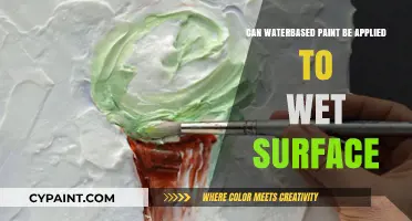 Exploring the Possibilities: Water-Based Paint on Wet Surfaces