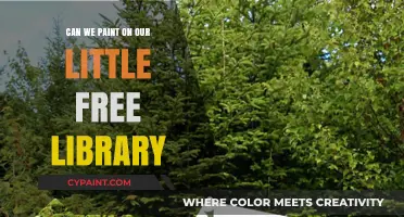 Reviving Community Spirit: Artistic Makeover for Our Little Free Library