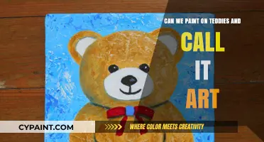 Creating Art: Painting on Teddies