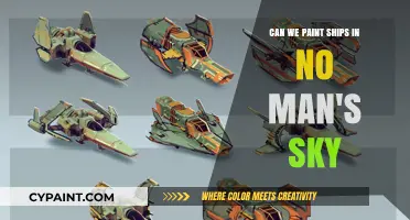 Customizing Ships in No Man's Sky: Painting Options