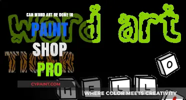 Creating Word Art with Paint Shop Pro