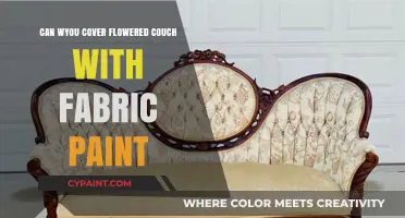 Revamping Your Floral Couch: A Fabric Paint Makeover
