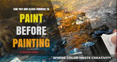 Gloss Varnish: Before or After Painting?
