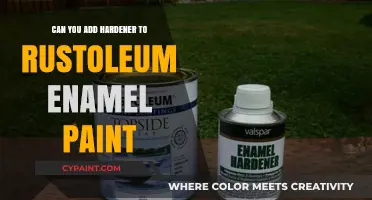 Enhancing Durability: Mixing Hardener with Rustoleum Enamel Paint