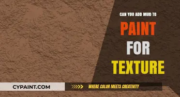 Exploring Textural Possibilities: Mixing Mud with Paint for Artistic Effects