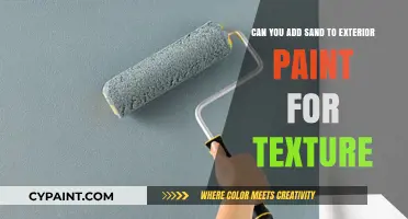 How to Use Sand for Exterior Paint Texture