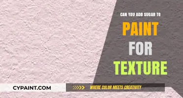 Sweetening Your Art: The Surprising Technique of Adding Sugar to Paint for Texture