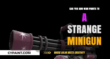 Applying War Paint: Strange Minigun Edition