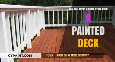 Applying Solid Stain Over Painted Decks: Tips and Best Practices