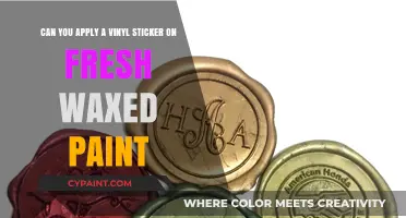 Applying Vinyl Stickers on Freshly Waxed Paint: Tips and Best Practices
