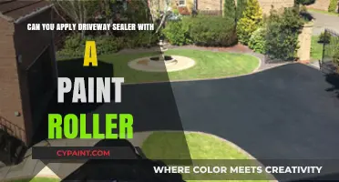 Applying Driveway Sealer: Paint Roller Pros and Cons