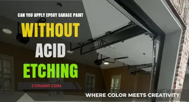 Epoxy Garage Paint: Acid Etching Alternative?