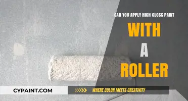 Applying High-Gloss Paint: Brush or Roller?