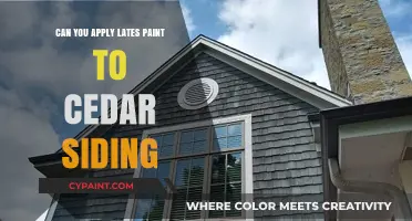 Revamping Cedar Siding: The Do's and Don'ts of Latex Paint Application