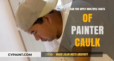 Mastering the Art of Painter's Caulk: Tips for Multiple Coats