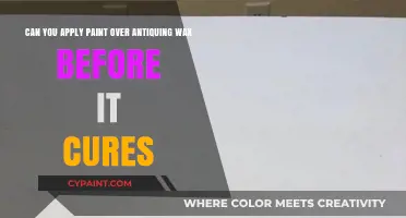 Applying Paint Over Antiquing Wax: Timing and Curing Tips