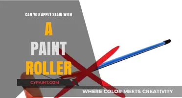 Effortless Staining: Using a Paint Roller for a Flawless Finish