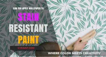 Wallpaper on Stain-Resistant Paint: A Comprehensive Guide