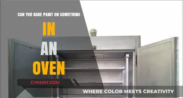 Baking Paint: Using Your Oven to Dry Paint