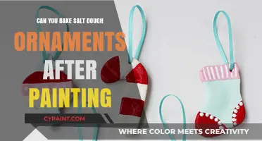 Painting and Baking Salt Dough Ornaments: A Creative Guide