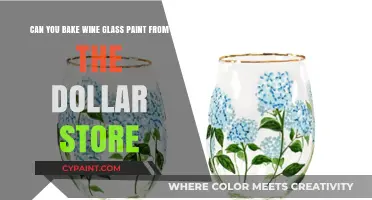 Baking Dollar Store Wine Glass Paint: Tips and Tricks for Success