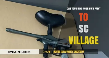 Paint Options at SC Village: Bring Your Own?