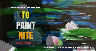 Paint and Sip: Can You Bring Your Own Wine?