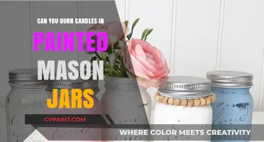 Eco-Friendly Candle Containers: Repurposing Painted Mason Jars Safely