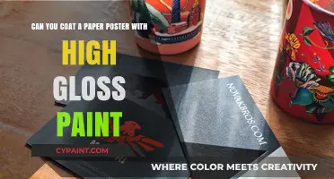 High Gloss Paint Coating for Paper Posters: A Creative DIY Guide
