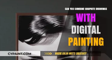 Blending Traditional and Digital: The Art of Graphite and Paint