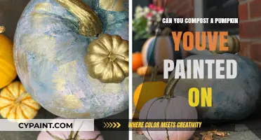 Autumn's Canvas: Composting Your Painted Pumpkin Masterpiece