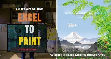 Copying Excel Text to Paint: A Step-by-Step Guide