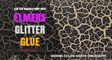 Sparkle and Shine: The Art of Crackling Paint with Elmer's Glitter Glue