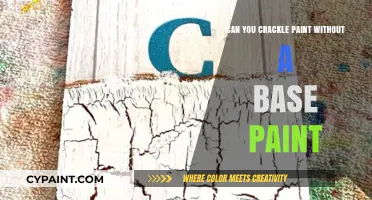 Exploring the Possibilities: Crackle Paint Without Base Paint?