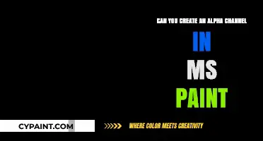 Creating Alpha Channels: MS Paint's Hidden Feature