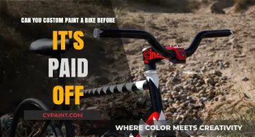 Custom Painting a Bike Before It's Paid Off: What You Need to Know