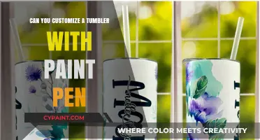Personalize Your Tumbler: A Creative Guide to Using Paint Pens